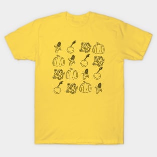 Harvest (black lineart) T-Shirt